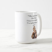 Mug Fais avec (Devant droit)