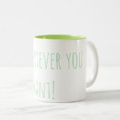Mug "Fais ce que tu veux" (Devant droit)