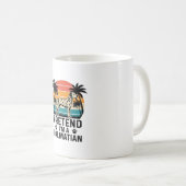 Mug Fais comme si j'étais un dalmatien vintage (Devant droit)