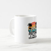 Mug Fais comme si j'étais un dalmatien vintage (Devant gauche)