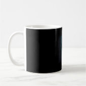 Mug Fais du rock Bigfoot Sasquatch Cryptide Nuit Forêt (Gauche)