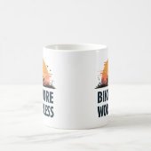 Mug Fais du Vélo Plus Inquiète Moins (Centre)