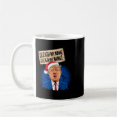Mug Fais glisser mon nom Fais glisser mon nom Drôle de (Gauche)