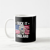 Mug Fais le, Angleterre Thomas Jefferson 4 juillet  (Gauche)