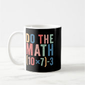 Mug Fais Le Calcul 67 Mème De Professeur Drôle (Gauche)