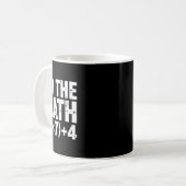 Mug Fais Le Calcul 67 Mème Drôle Six Sept Professeur  (Devant gauche)