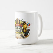 Mug Fais-moi confiance, mec, je suis un expert en foot (Devant droit)