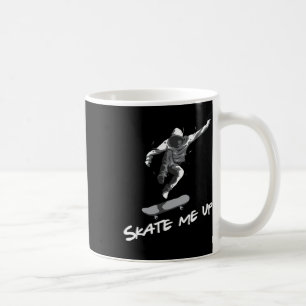 Mug Fais-moi monter planche à roulettes skateur cadeau