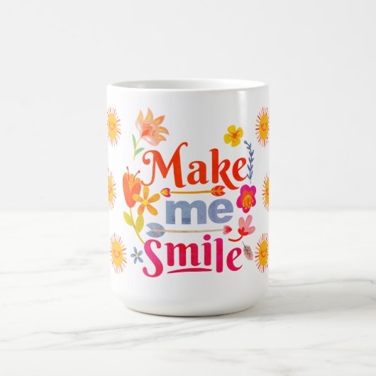 Mug Fais-moi sourire (Centre)