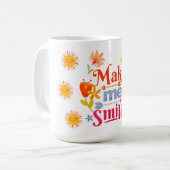 Mug Fais-moi sourire (Devant gauche)