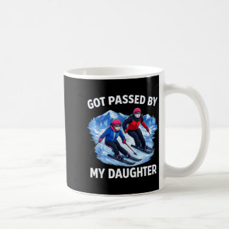 Mug Fais Pédaler Par Ma Fille Drôle De Ski _27
