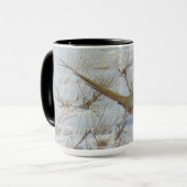 Mug Faisan B22 Anneau-étranglé dans la neige (Devant gauche)