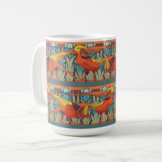 Mug Faisan doré Rétro (Devant gauche)