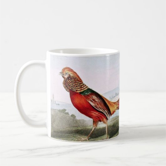 Mug Faisans peints (Gauche)