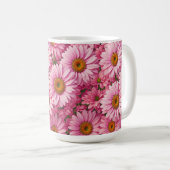 Mug Faisceaux rose rose printanière rose pâle margueri (Devant droit)