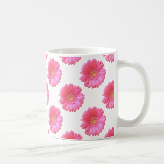 Mug Faisée de gerbera rose (Droite)