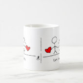 Mug "Faisons ceci." Attaquez par des coeurs et tous (Centre)