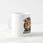 Mug Faisons comme si j'étais un design de chien dalmat (Devant gauche)