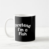 Mug Faisons comme si j'étais un poisson Costume drôle (Gauche)