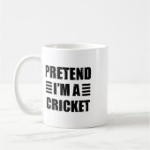 Mug Faisons comme si j'étais une paresseuse drôle faci (Gauche)