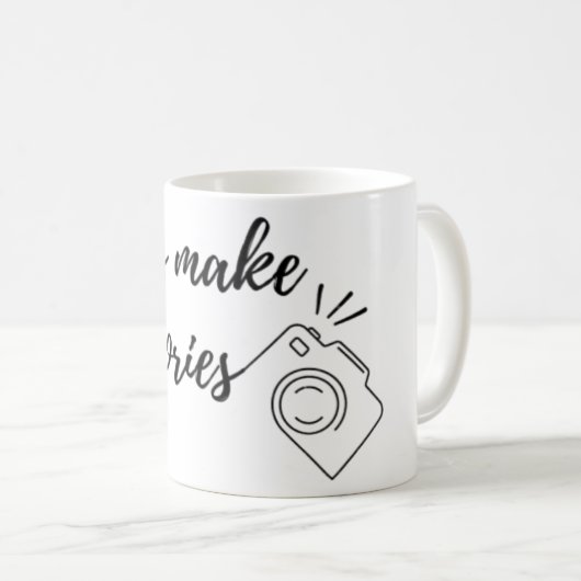 Mug faisons des souvenirs avec caméra (Devant droit)