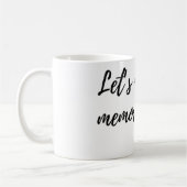 Mug faisons des souvenirs avec caméra (Gauche)