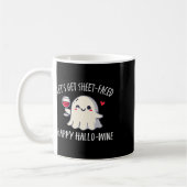 Mug Faisons face à la feuille Happy Hallo Wine (Gauche)