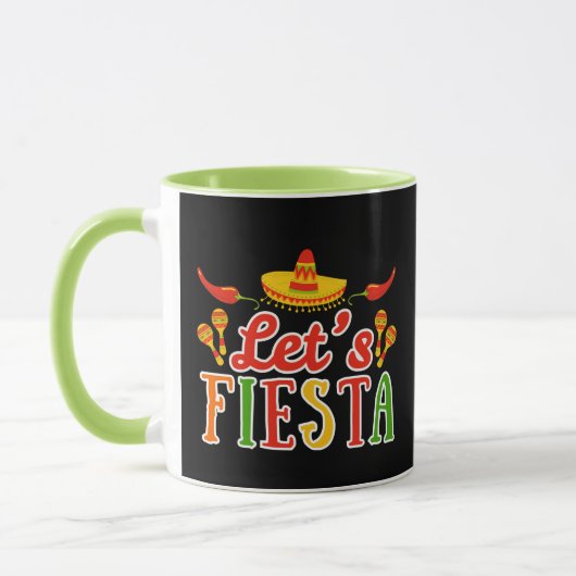 Mug Faisons la fête Cinco de Mayo (Gauche)