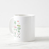 Mug Faisons la fête Coquette Golf Drôle Golfeur Filles (Devant gauche)