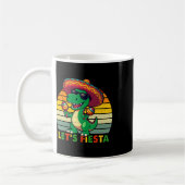 Mug Faisons la Fête Dinosaure Mexicain Cinco De Mayo T (Gauche)