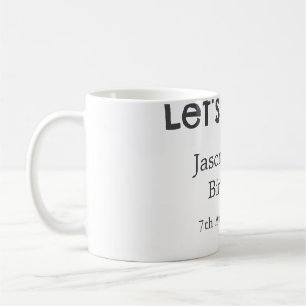 Mug Faisons la fête heureux 30e anniversaire simple no