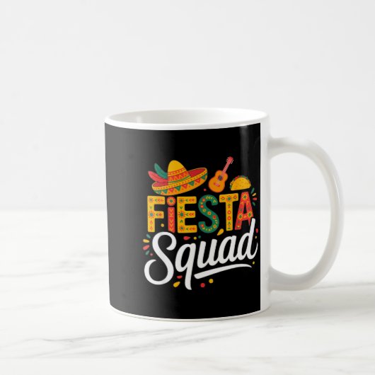 Mug Faisons la fête mexique équipe de fête cinco de ma (Droite)