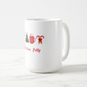 Mug Faisons la Fête – Soirée de Noël Amusante (Devant droit)