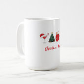 Mug Faisons la Fête – Soirée de Noël Amusante (Devant gauche)