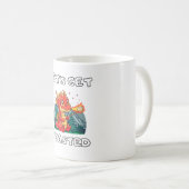 Mug Faisons-nous griller Funny Dragon Marshmallow sur (Devant droit)