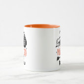 Mug Faisons-nous Méchants Halloween Moderne Orange et (Centre)