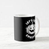Mug Faisons-nous tomber | Citation de boisson amusante (Devant droit)