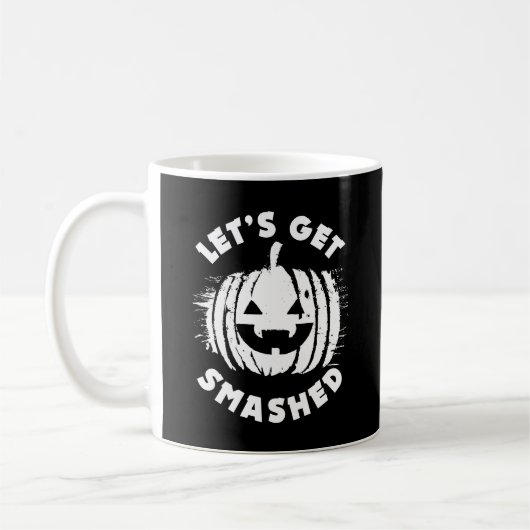 Mug Faisons-nous tomber | Citation de boisson amusante (Gauche)