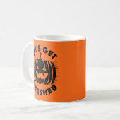 Mug Faisons-nous tomber | Citation de boisson amusante (Devant gauche)