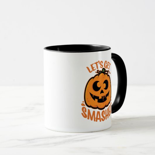 Mug Faisons tomber Tipsy Halloween Jack-O’-Lantern (Devant droit)