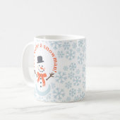Mug Faisons un bonhomme de neige ! (Devant gauche)