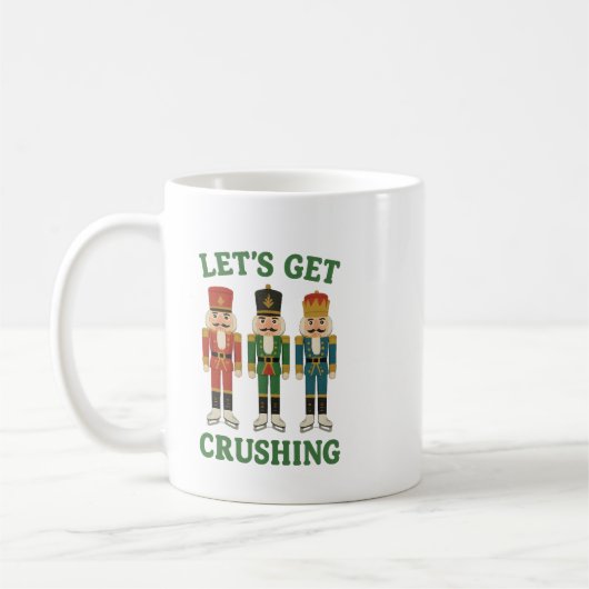 Mug Faisons un Nutcracker craquant Noël (Gauche)