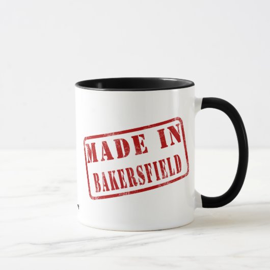Mug Fait à Bakersfield (Droite)