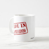 Mug Fait à San Bernardino (Devant gauche)