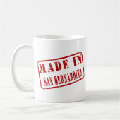 Mug Fait à San Bernardino (Gauche)