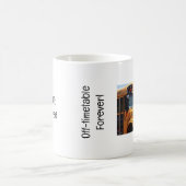 Mug Fait amusant Je suis Retraité Conducteur de bus sc (Centre)