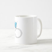 Mug fait cet anneau m'incitent à sembler engagé (Devant droit)