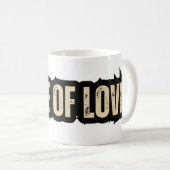 Mug Fait d'amour (Devant droit)