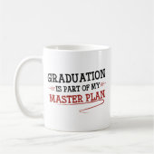 Mug Fait partie de mon plan directeur (Gauche)