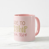 Mug Fait Pour Le Culte (Devant droit)